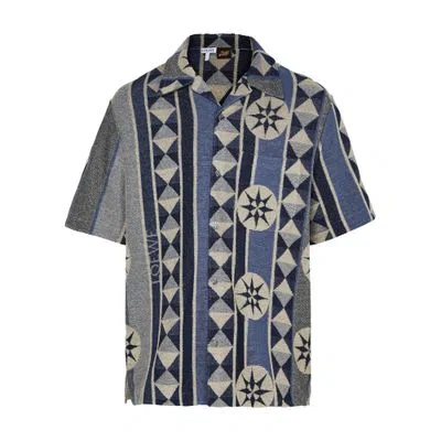 Loewe Short-sleeved Terrycloth Shirt