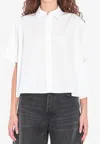 Loewe Short-sleeved Trapeze Shirt In White