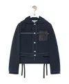 Loewe Short Style Casual Jacket For Tooling In Blue