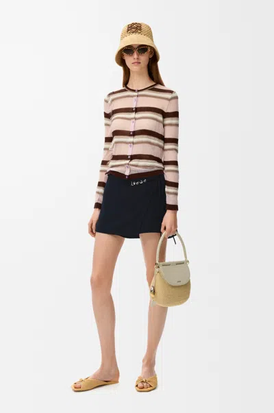 Loewe Shorts In Cotton Blend Size: 42 For Woman In Black