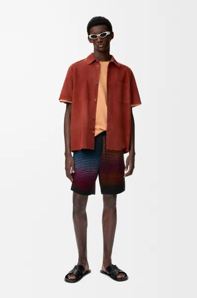 Loewe Shorts In Cotton Blend Size: Xxl For Man In Multi