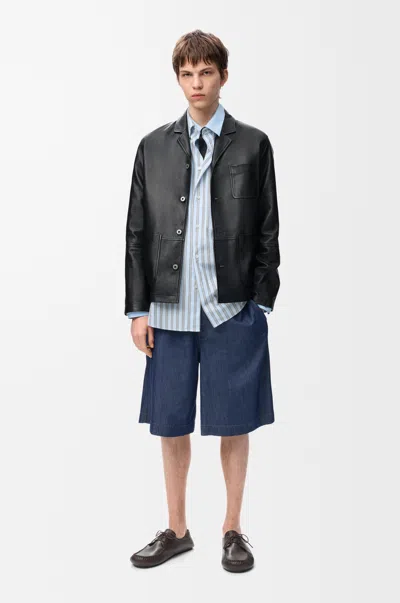 Loewe Shorts In Cotton Size: Xxl For Man In Blue