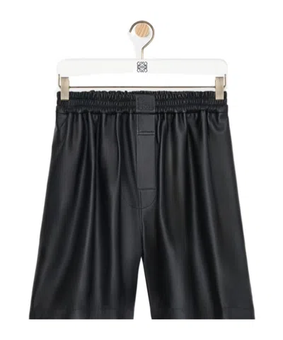 LOEWE SHORTS IN NAPPA LAMBSKIN