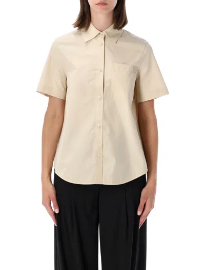 Loewe Short-sleeve Button-up Shirt In Neutral