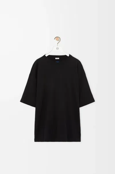 Loewe Short-sleeve Crewneck T-shirt In Black