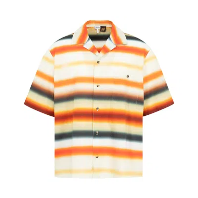 Pre-owned Loewe Short-sleeve Shirt 'orange/multicolor' | Men's Size 40