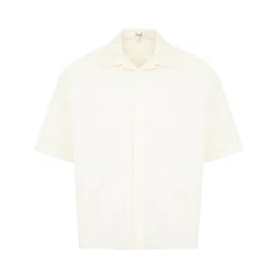 Pre-owned Loewe Short-sleeve Shirt 'white' | Men's Size 42