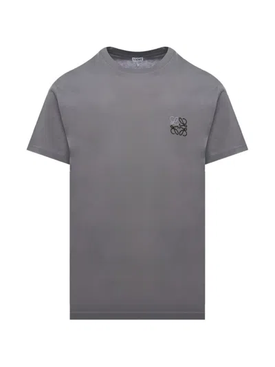 Loewe Short-sleeve T-shirt In Gray