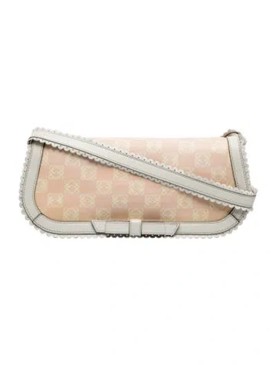 Pre-owned Loewe Shoulder Bag In White