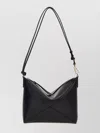 Loewe Shoulder Bag With Adjustable Strap And Gold-tone Hardware In Black