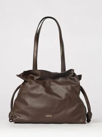 Loewe Shoulder Bag Woman Color Cocoa In Brown