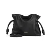 Loewe Flamenco Medium Clutch Bag In Napa Leather In Black