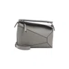 Loewe Geometric Origami-inspired Structured Handbag In Gray