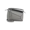 Loewe Geometric Origami-inspired Structured Handbag In Gray