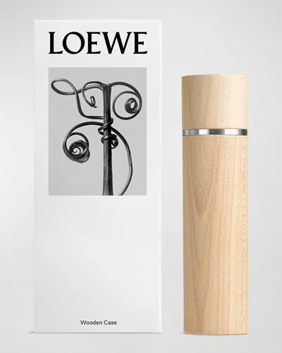 Loewe Sicomoro Wooden Case For 0.5 Oz. Fragrances In White