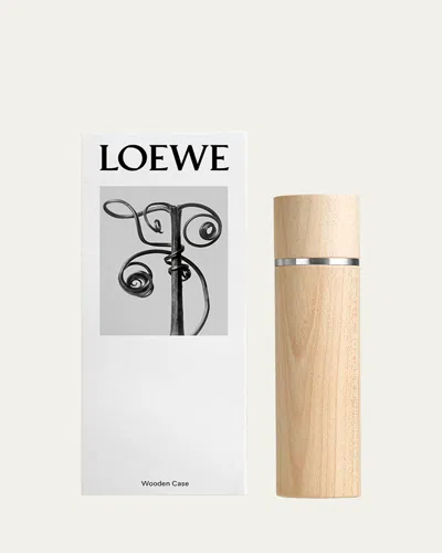 Loewe Sicomoro Wooden Case For 0.5 Oz. Fragrances In Neutral