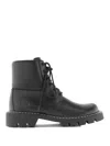 Loewe Sierra Ankle Boots In Vegetable Tanned Calfskin In Black