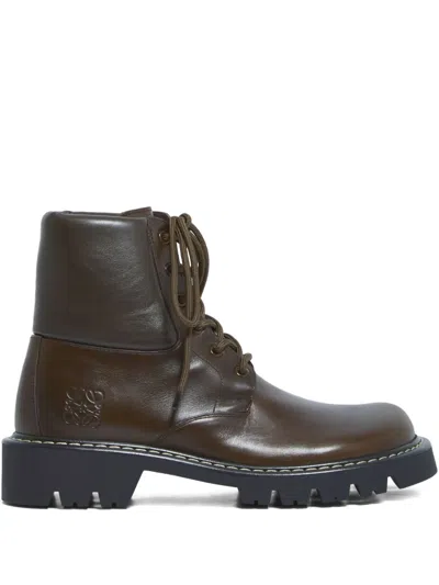 Loewe Sierra Boots In Brown