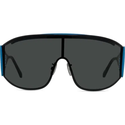 Loewe Signature 138mm Mask Sunglasses In Black