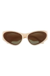 Loewe Signature 52mm Cat Eye Sunglasses