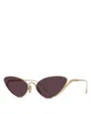Loewe Signature Cat Eye Sunglasses, 59mm