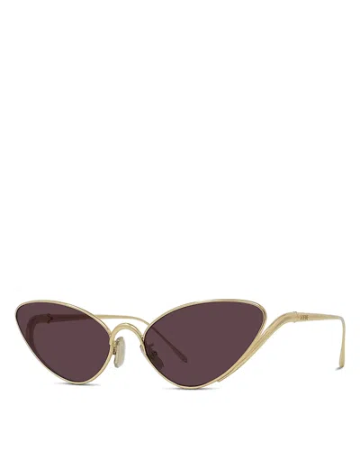 Loewe Signature Cat Eye Sunglasses, 59mm