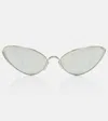 Loewe Signature Cat-eye Sunglasses In Metallic