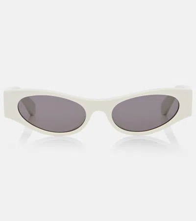 Loewe Signature Cat-eye Sunglasses In White