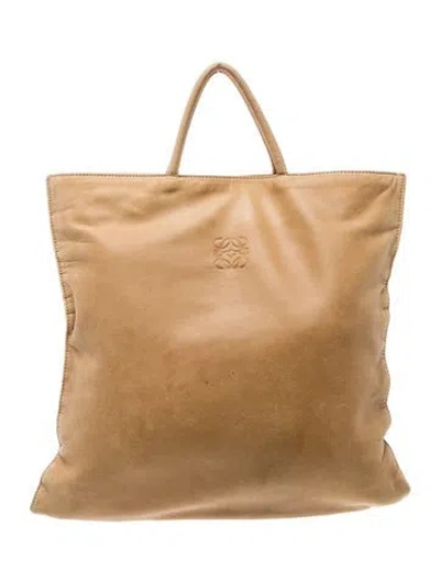 Pre-owned Loewe Signature Garment Bag In Neutral