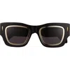 Loewe Signature Geometric Sunglasses In Black