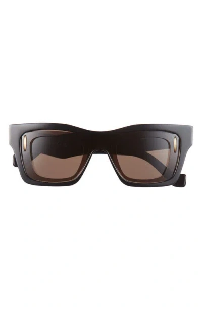 Loewe Signature Geometric Sunglasses In Multi