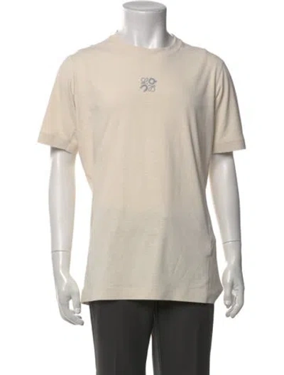 Pre-owned Loewe Signature Logo Graphic Print T-shirt