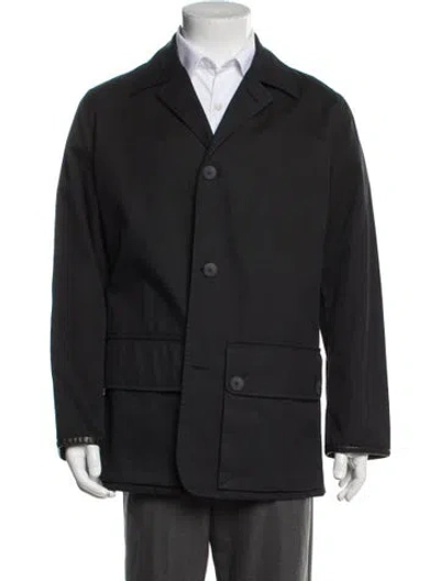 Pre-owned Loewe Signature Logo Jacket In Black