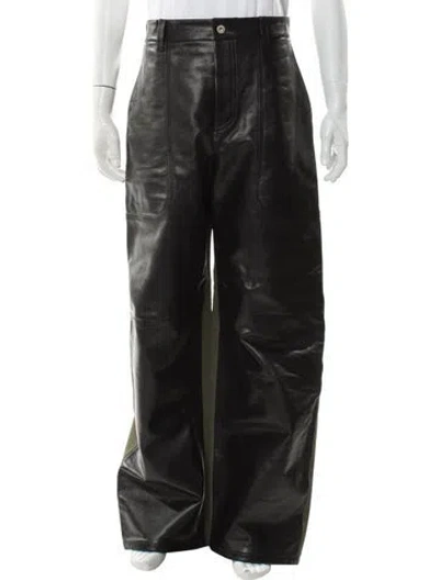 Pre-owned Loewe Signature Logo Moto Pants In Multi