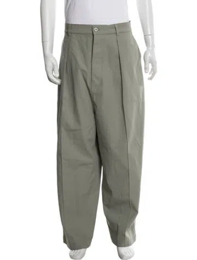 Pre-owned Loewe Signature Logo Pants In Green
