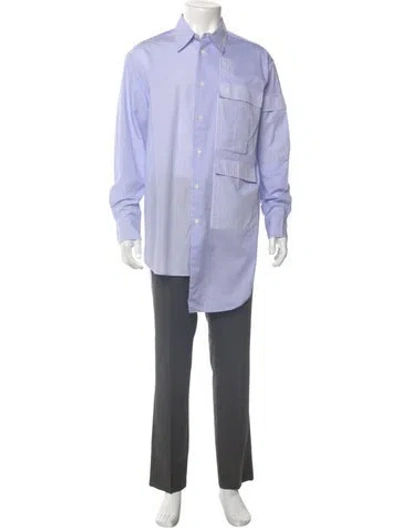 Pre-owned Loewe Signature Logo Striped Shirt In Multi