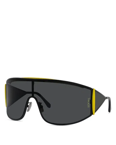Loewe Signature Mask Sunglasses, 138mm In Black