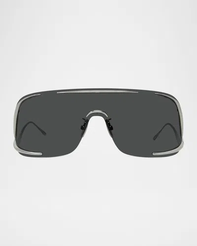 LOEWE SIGNATURE METAL SHIELD SUNGLASSES