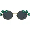 Loewe Signature Oval Sunglasses In Neutral