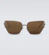 Loewe Signature Oversized Sunglasses In Grey