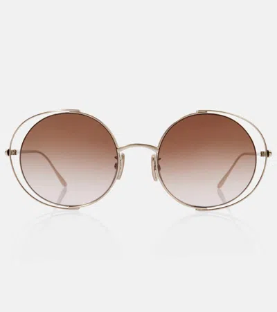 LOEWE SIGNATURE ROUND SUNGLASSES