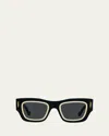 Loewe Signature Square Acetate Sunglasses