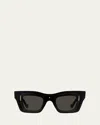 Loewe Signature Square Acetate Sunglasses In Multi