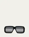 Loewe Signature Square Mirrored Sunglasses