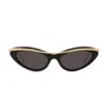 Loewe Cat-eye Acetate Sunglasses In Black