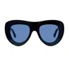Loewe Lw40170u Signature 01v Nero Sunglasses In Blue