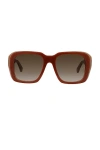 Loewe Signature Sunglasses In Brown
