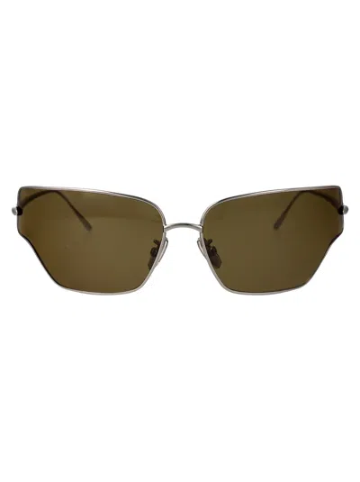 Loewe Signature Sunglasses In Metallic