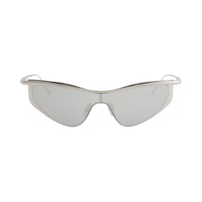 Pre-owned Loewe Signature Sunglasses 'shiny Palladium/smoke' | Silver | Men's Size -0.5