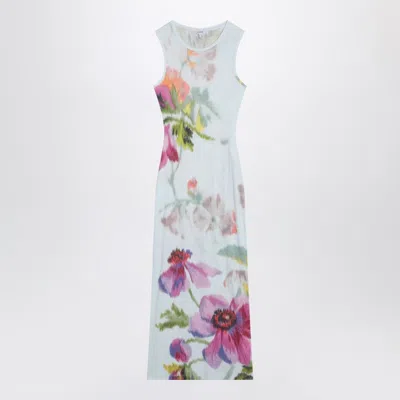 Loewe Silk And Cotton Floral Dress Women